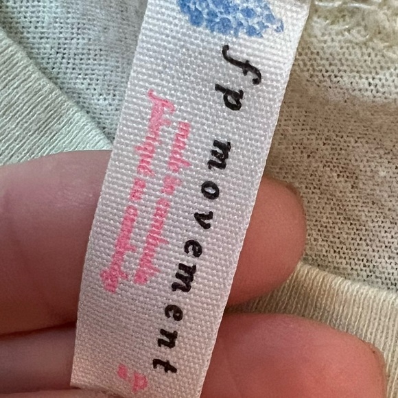 FP Movement by Free People Solid Making Waves Tank Lime Cotton Tank Top Size S - Picture 5 of 8